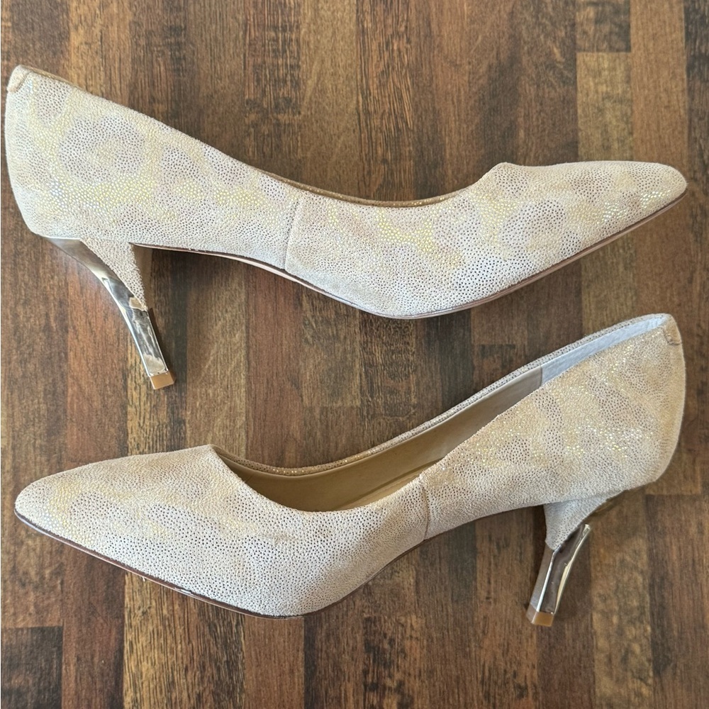 ANTONIO MELANI Cream Heels